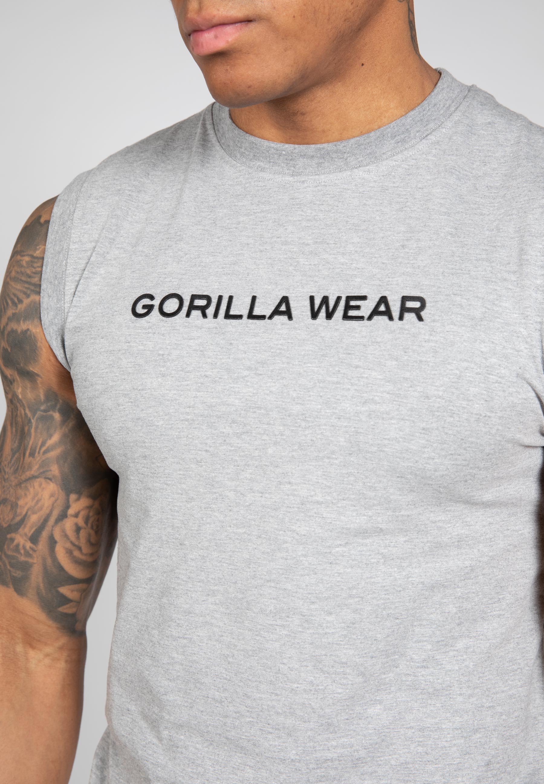 Sorrento Sleeveless T-Shirt - Gray