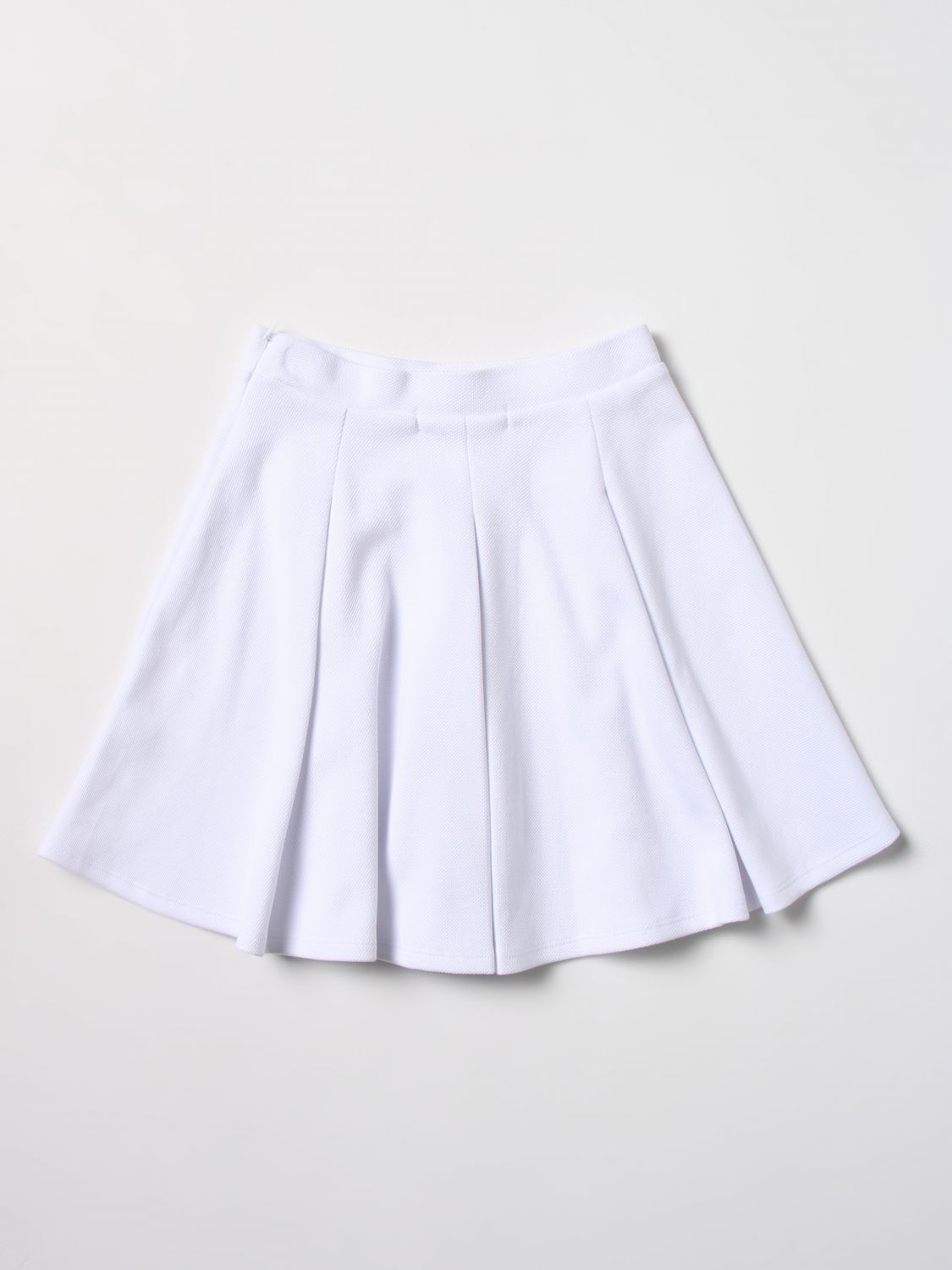Skirt Kids color White