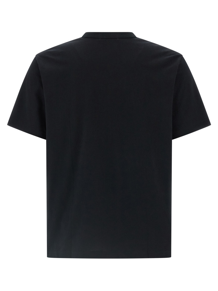 Black Logo Print T-shirt