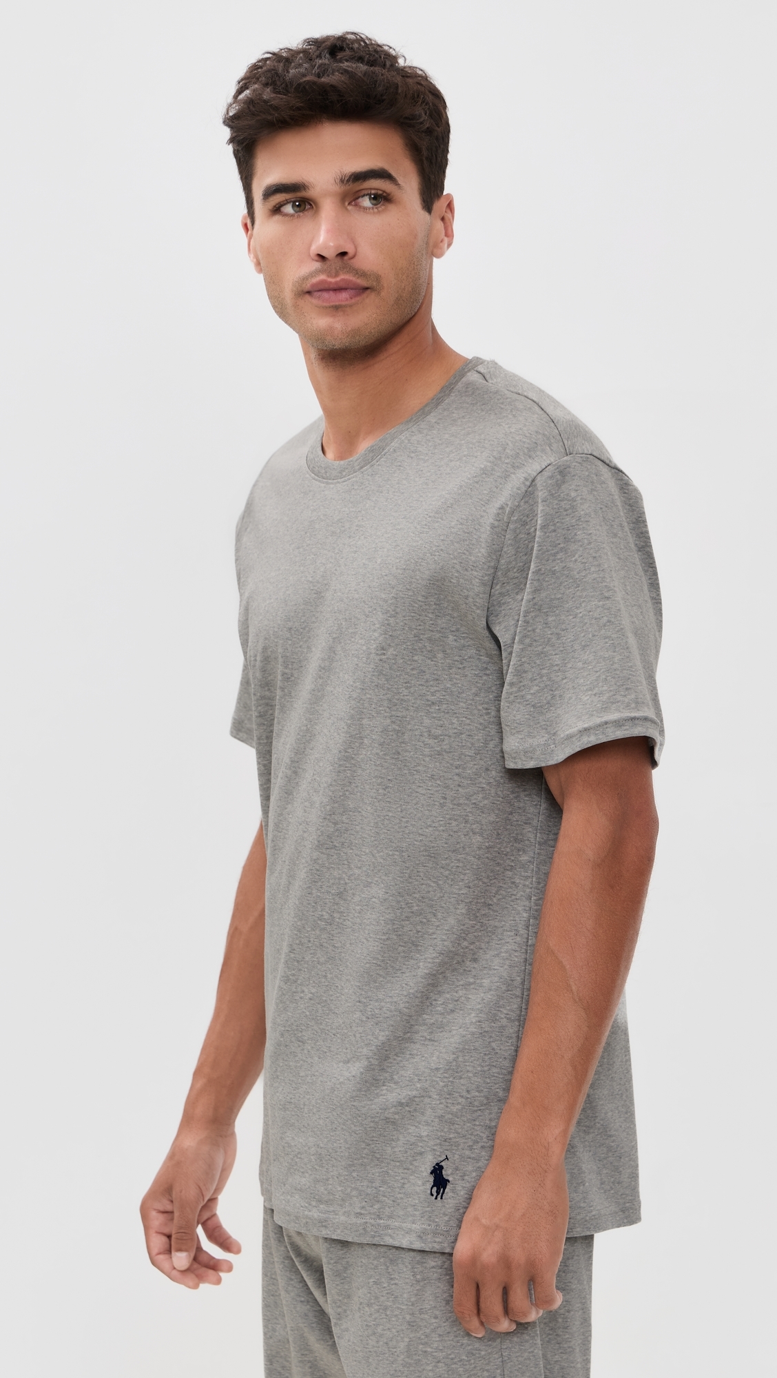 Mercerized Cotton Sleep Shirt Andover Heather
