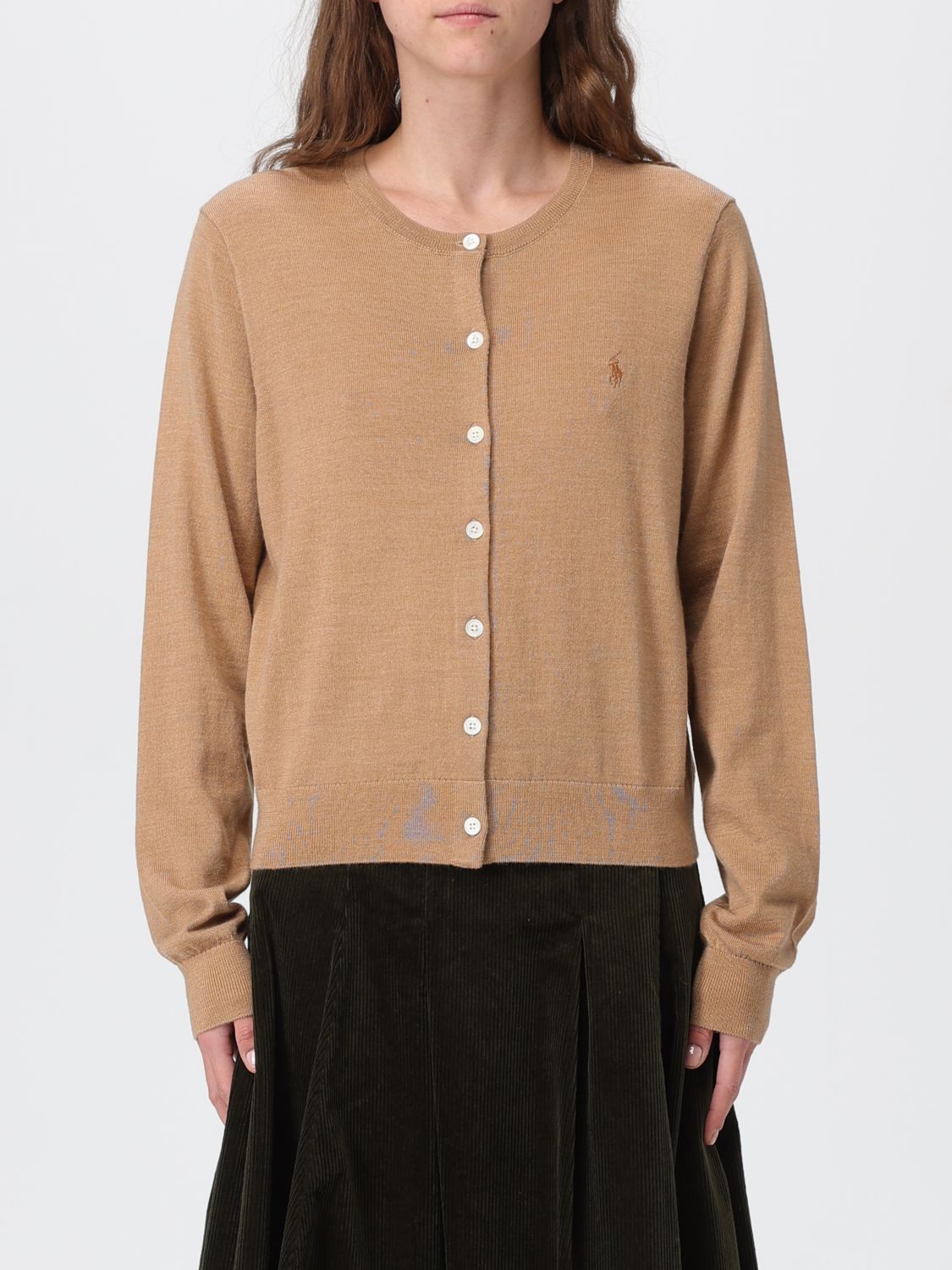 Sweatshirt Woman color Brown