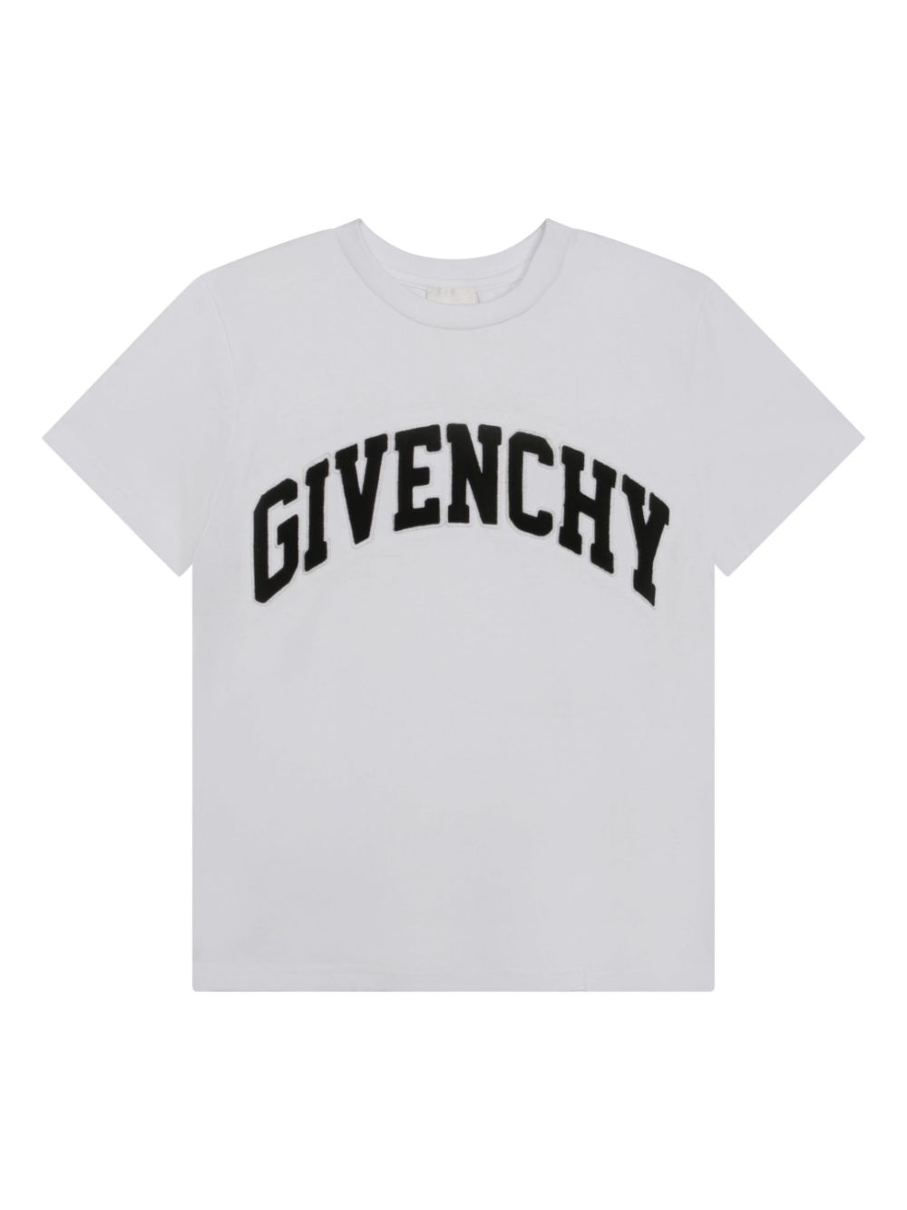 Logo-patch short-sleeve T-shirt - White
