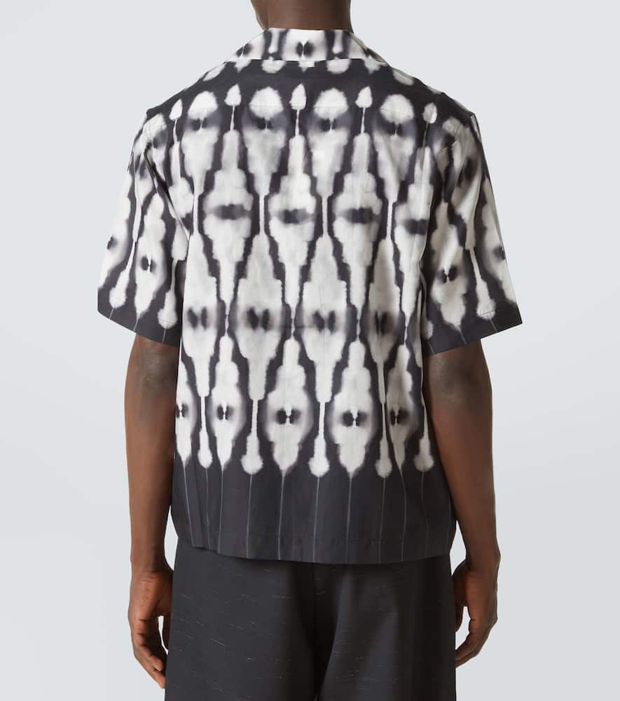 Ritual printed cotton and silk shirt