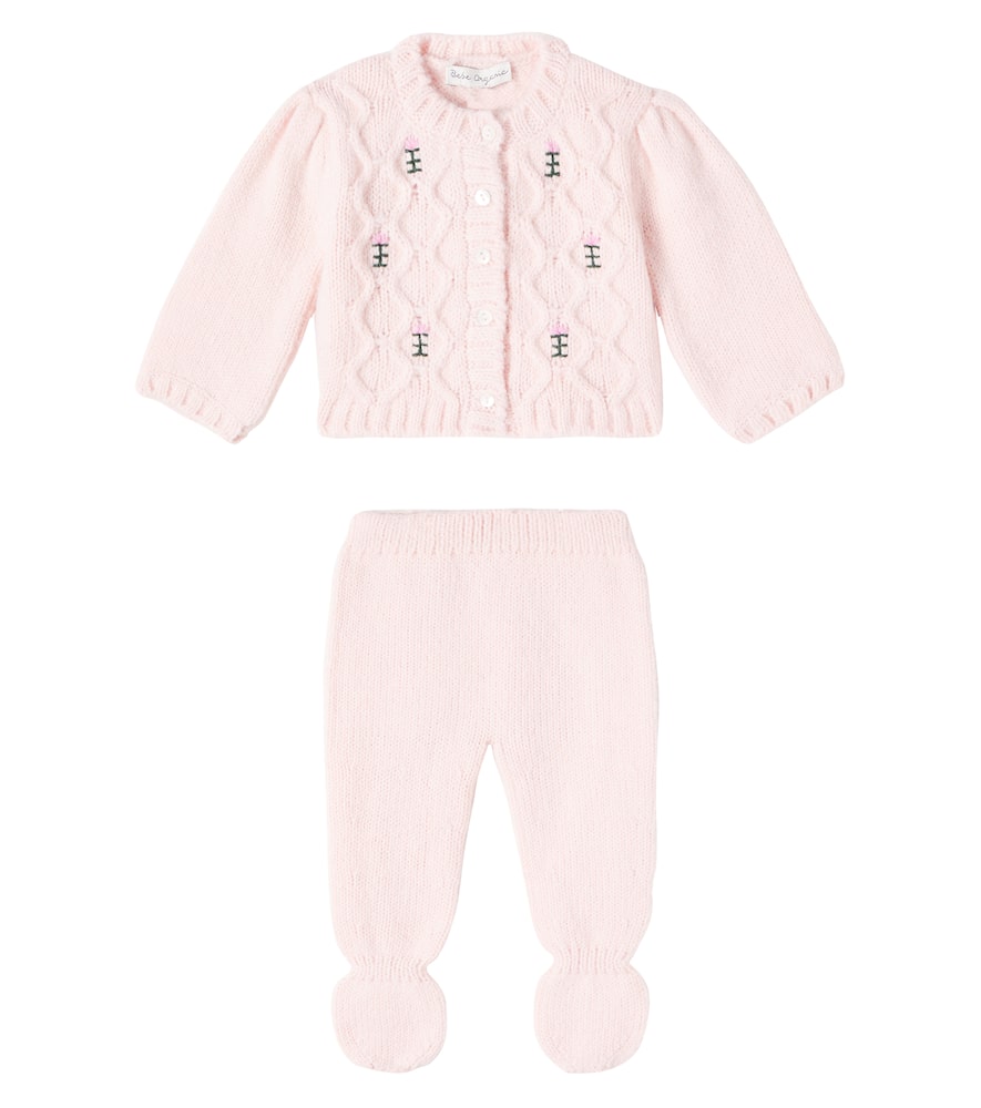 Baby Rosine set of cardigan and pants