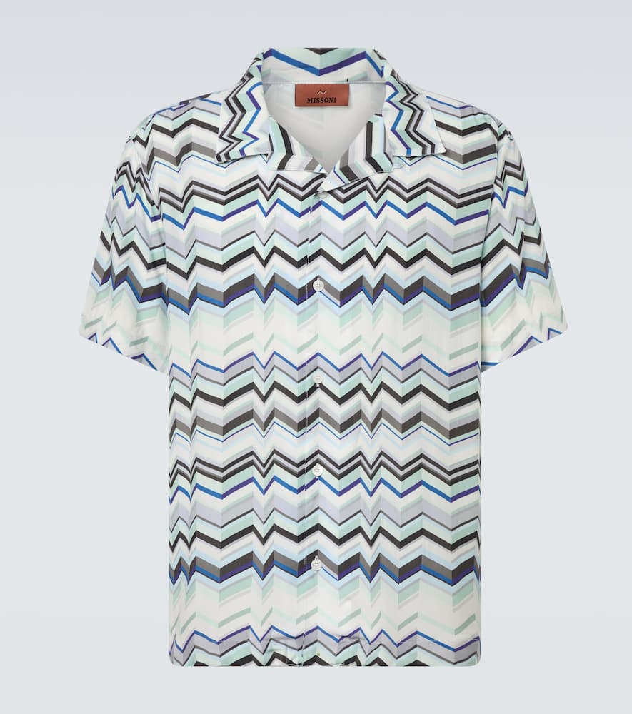 Zig Zag bowling shirt