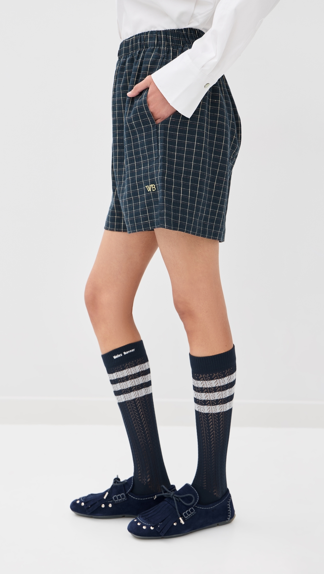 Sunday Shorts Grey/Ivory/Navy