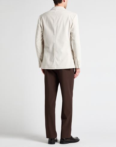 Man Blazer Off white Size 38 Cotton