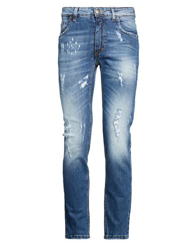 Rêver Paris Man Jeans Blue Size 32 Cotton, Elastane