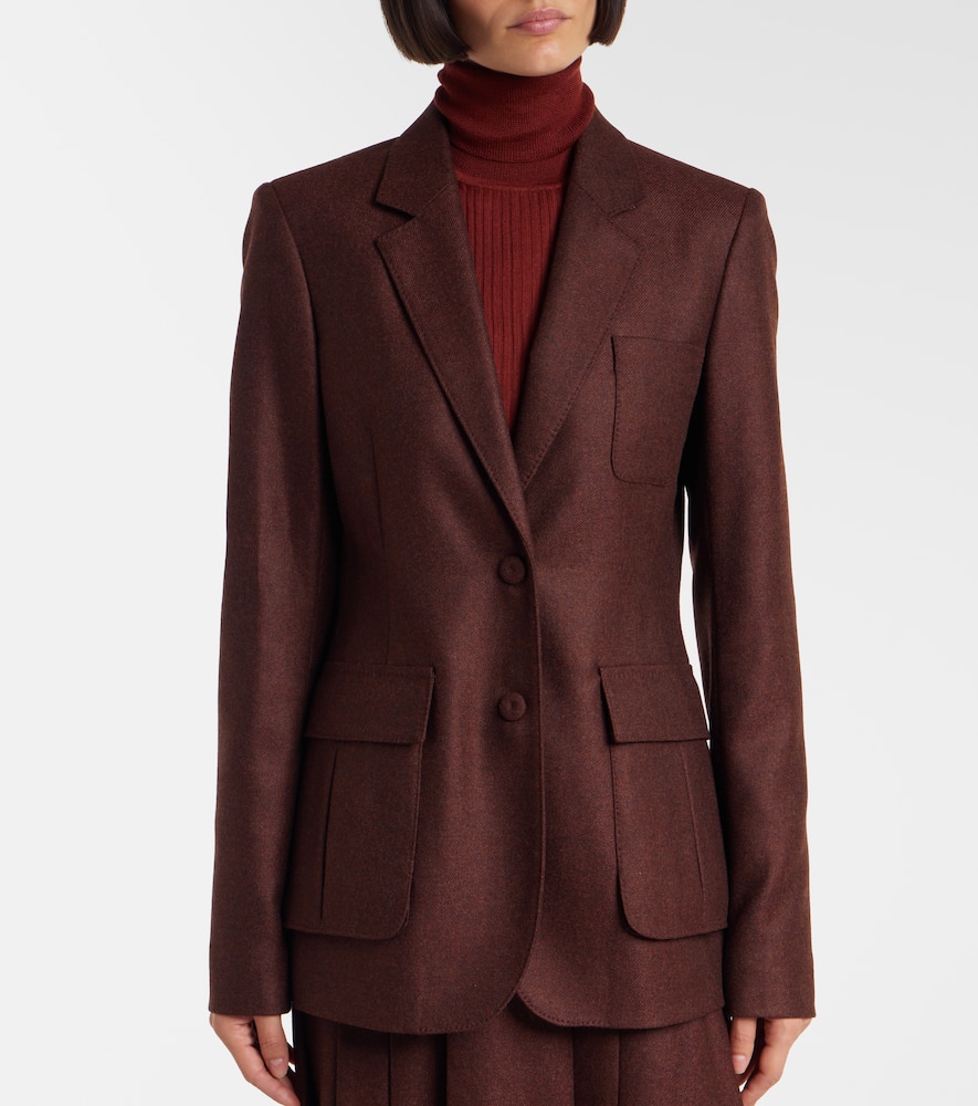 Louisa wool-blend blazer