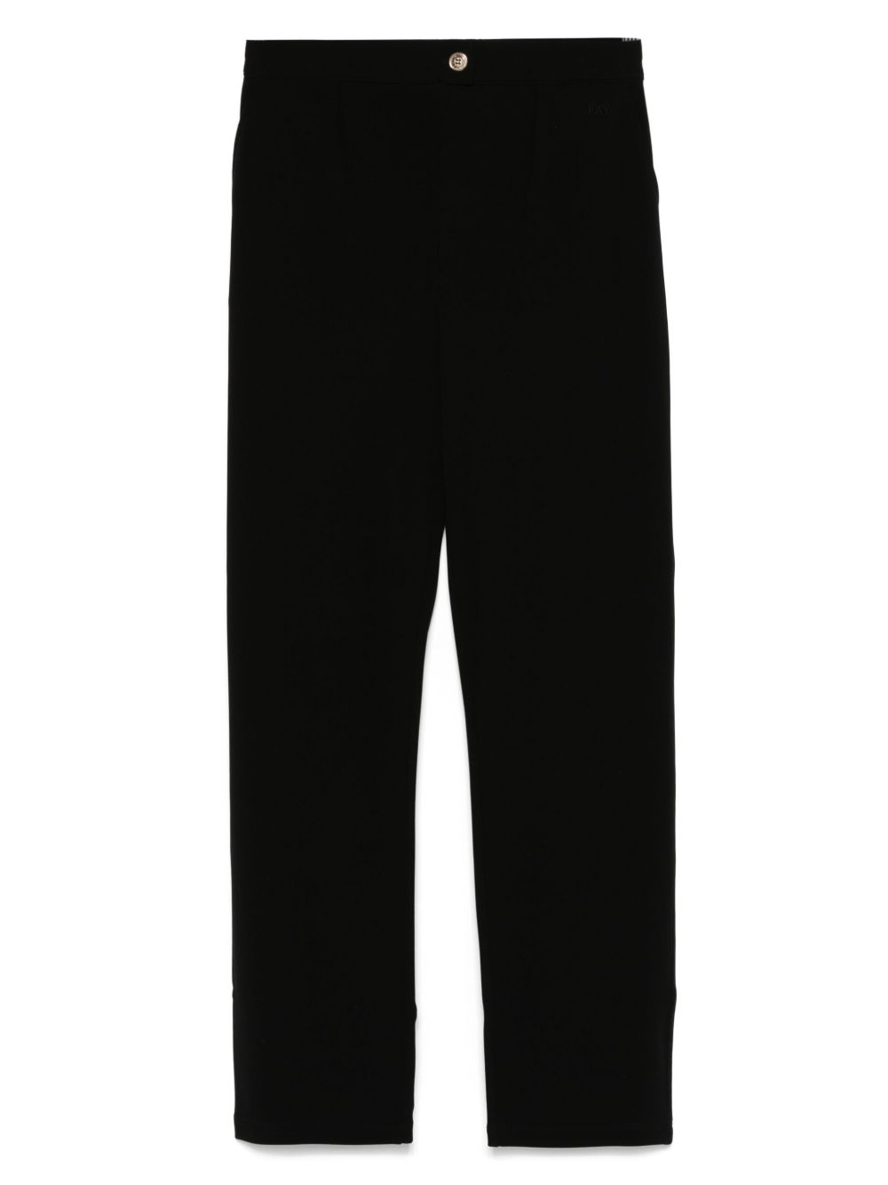 Fay straight-leg trousers - Black