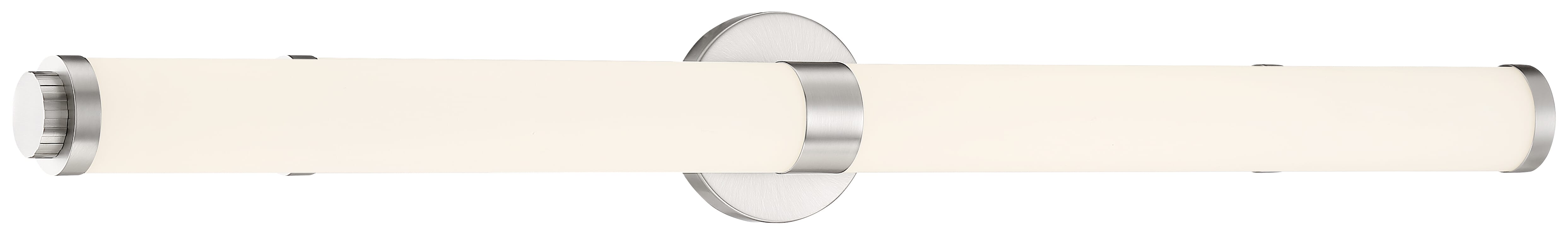 Access Aqua Bathroom Vanity Light in Brushed Steel - 62532LEDD-BS/OP