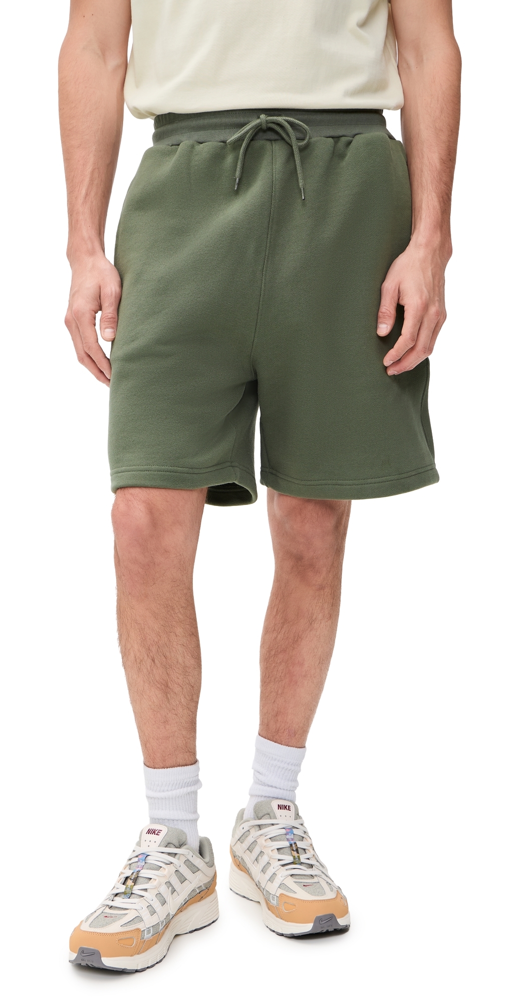 Loopback Sweat Shorts Olive