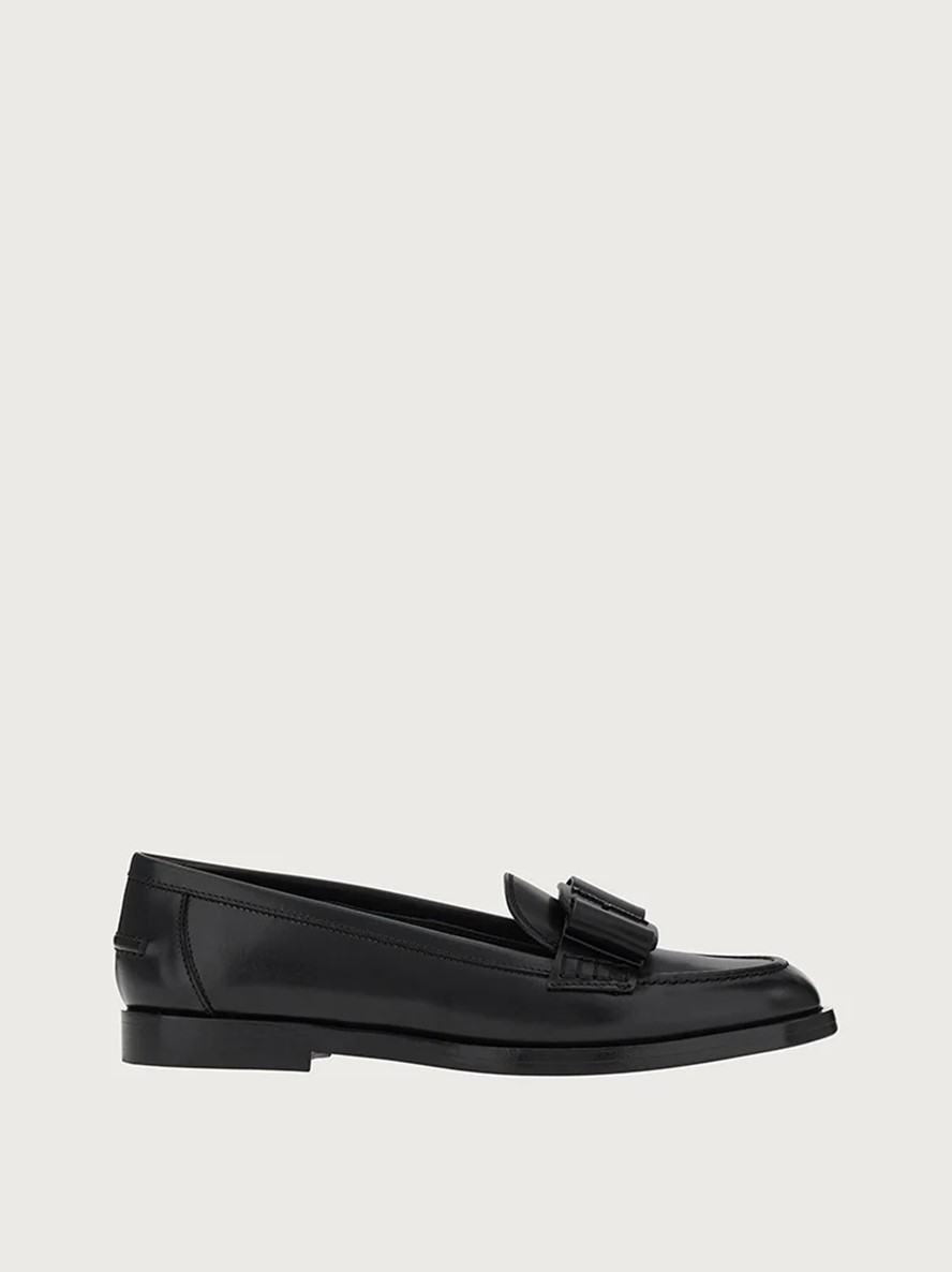 Vivaldo leather ballerina shoes - Black