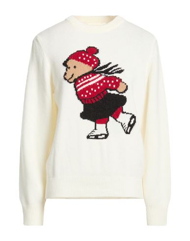 Woman Sweater Off white Size ONESIZE Viscose, Polyamide, Wool, Cashmere