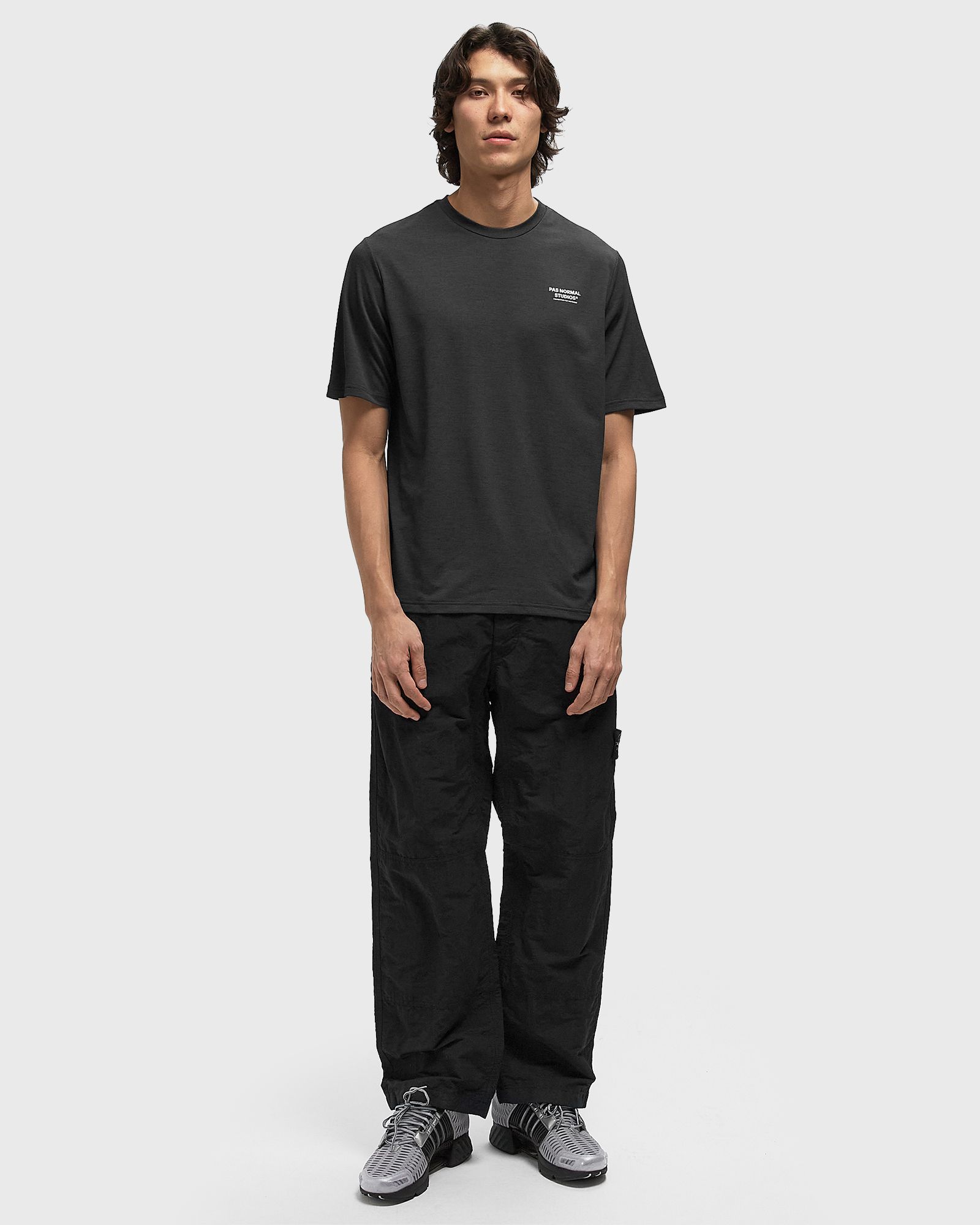 Balance Tee black male Shortsleeves now available at BSTN