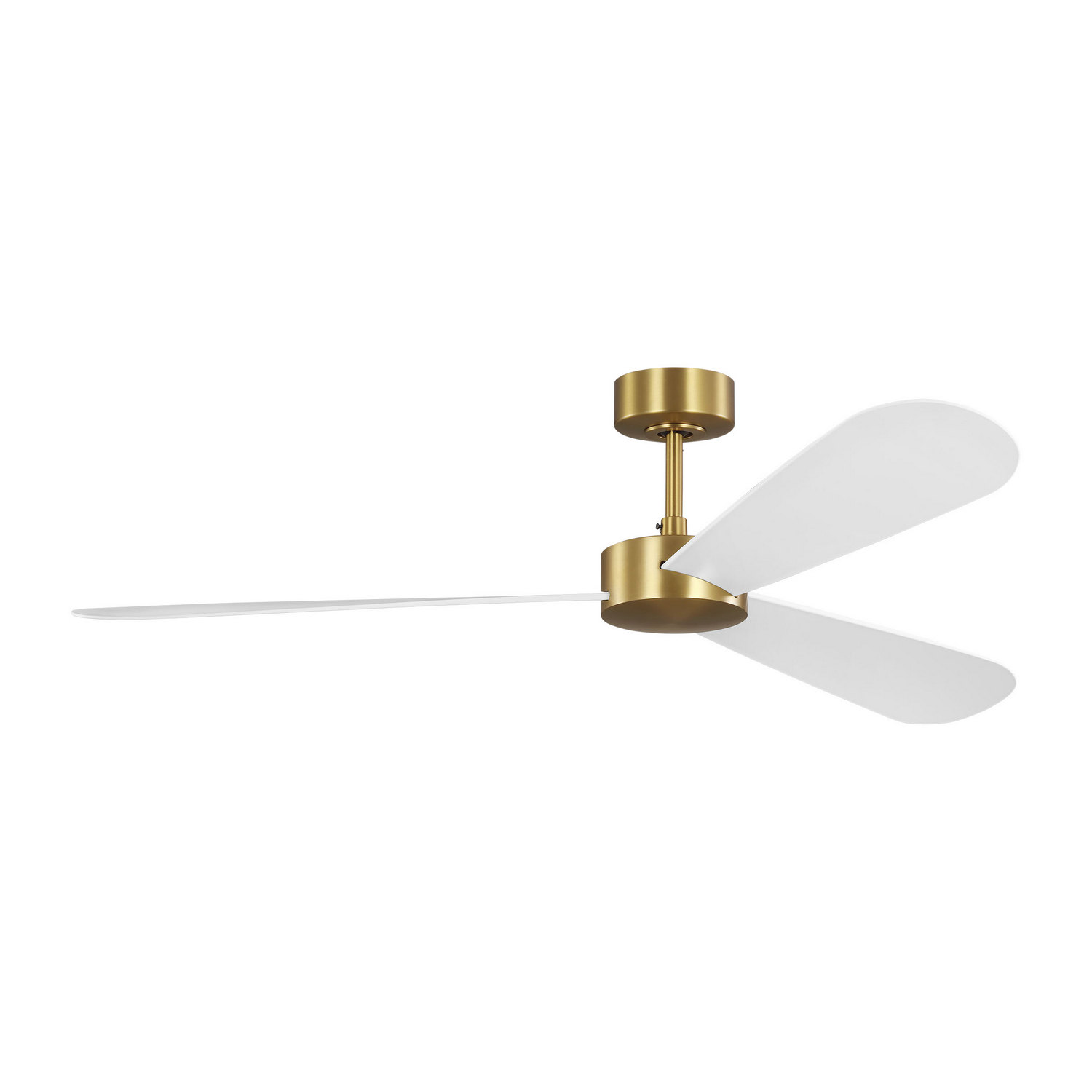 Burnished Brass 60" Ceiling Fan from the Paddle Smart 60 Collection