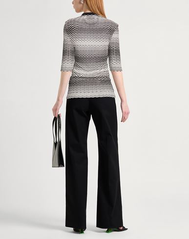 Woman Sweater Black Size L Wool