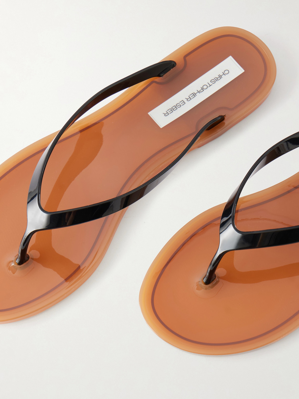 Jo Pvc Flip Flops - Black