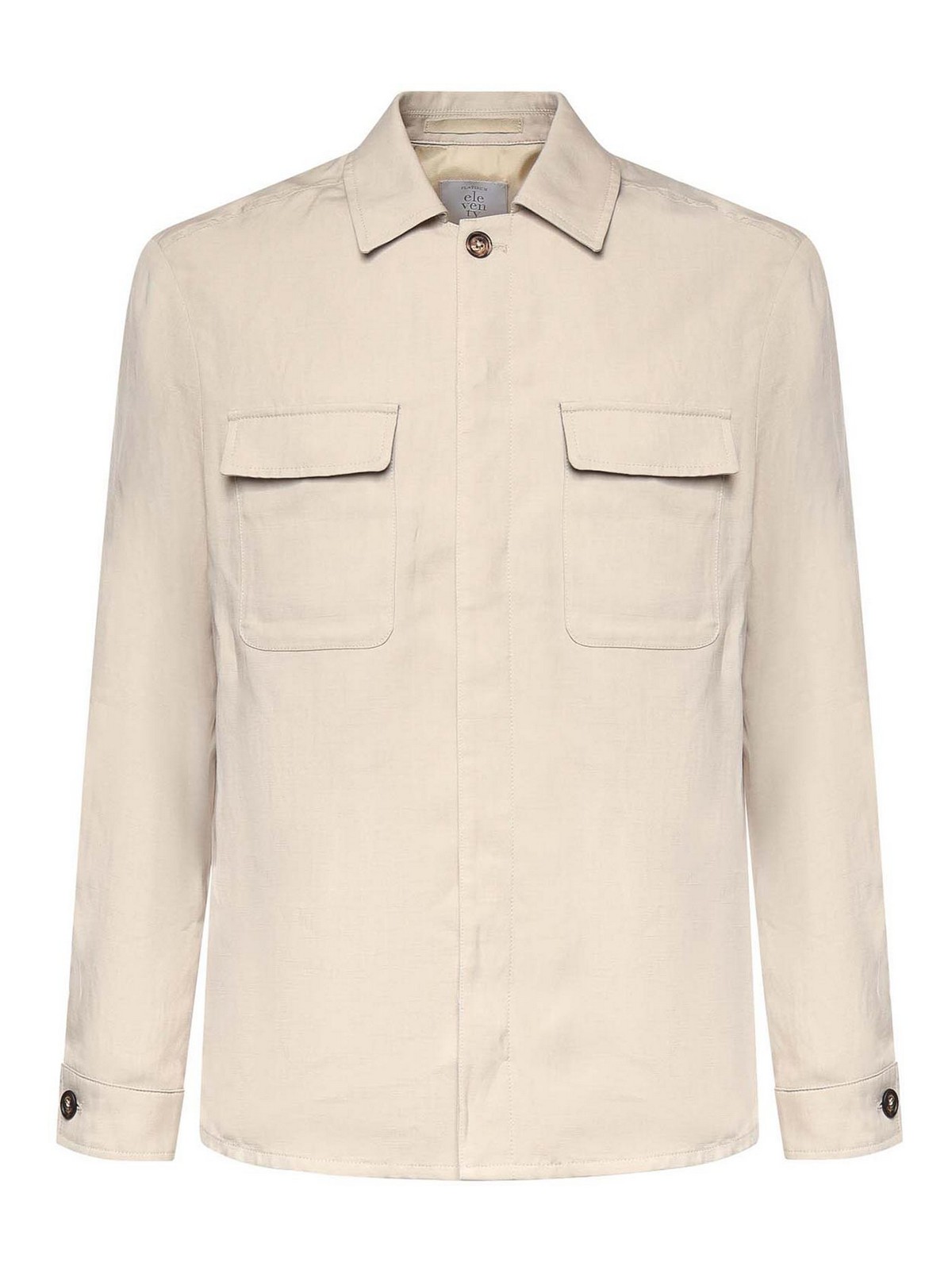 Lyocell And Linen Overshirt