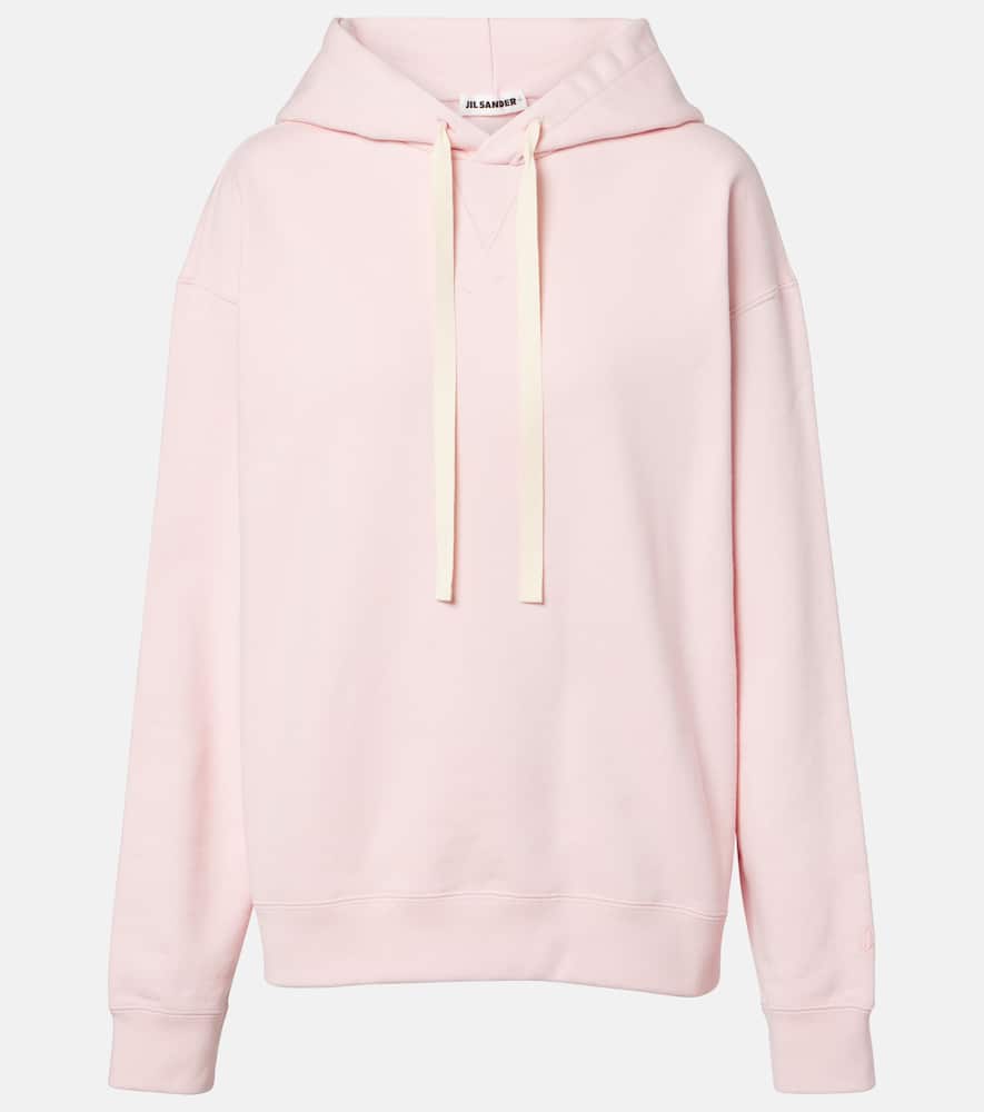 Cotton jersey hoodie