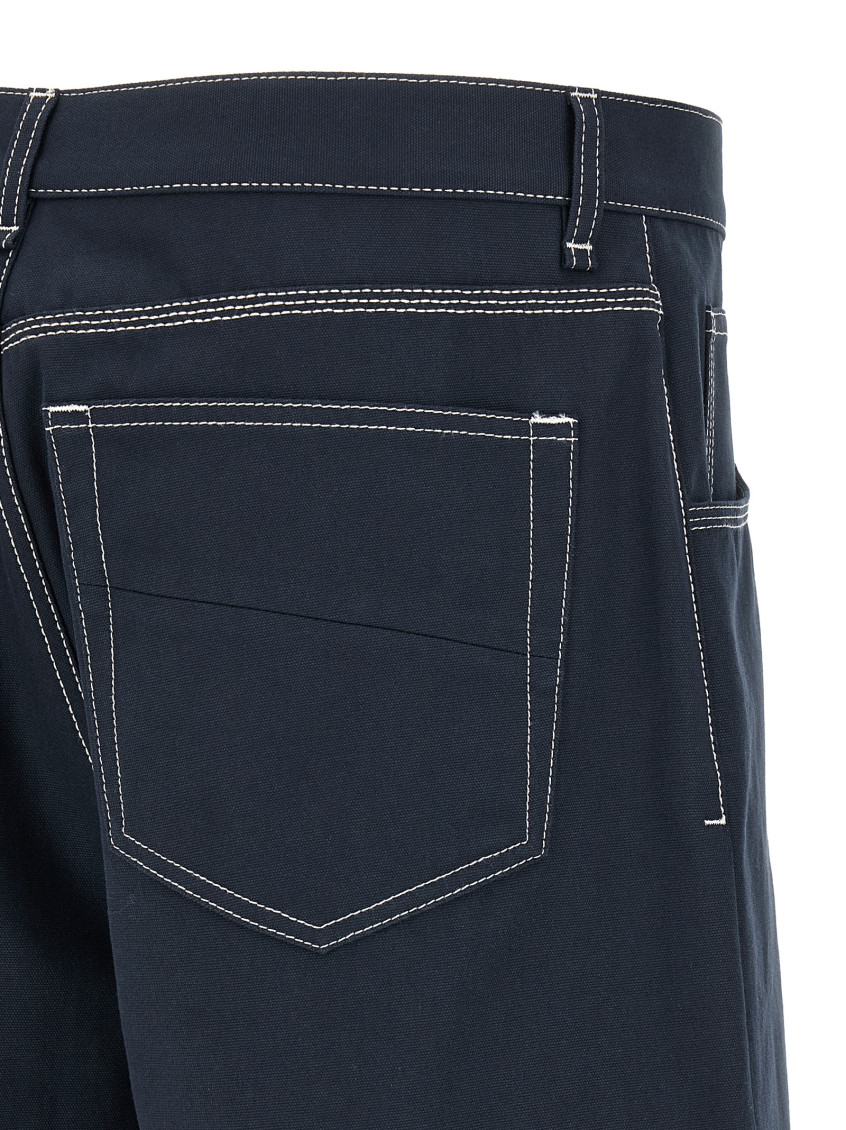 Fendi - canvas relaxed fit bermuda shorts cargo