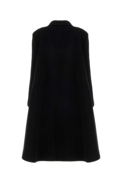 Bottega Veneta Double-Breasted Long Sleeved Coat