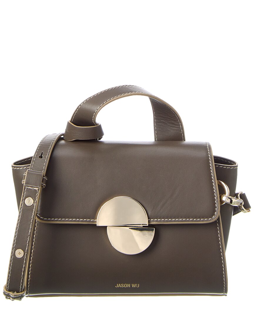 Orbit Leather Satchel Crossbody
