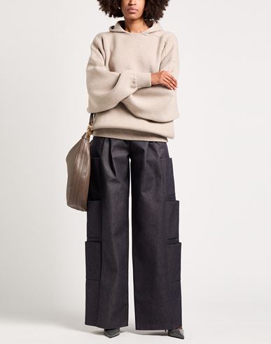 Woman Jeans Blue Size S Wool