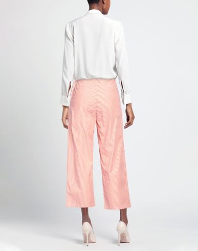 Woman Pants Orange Size 6 Cotton