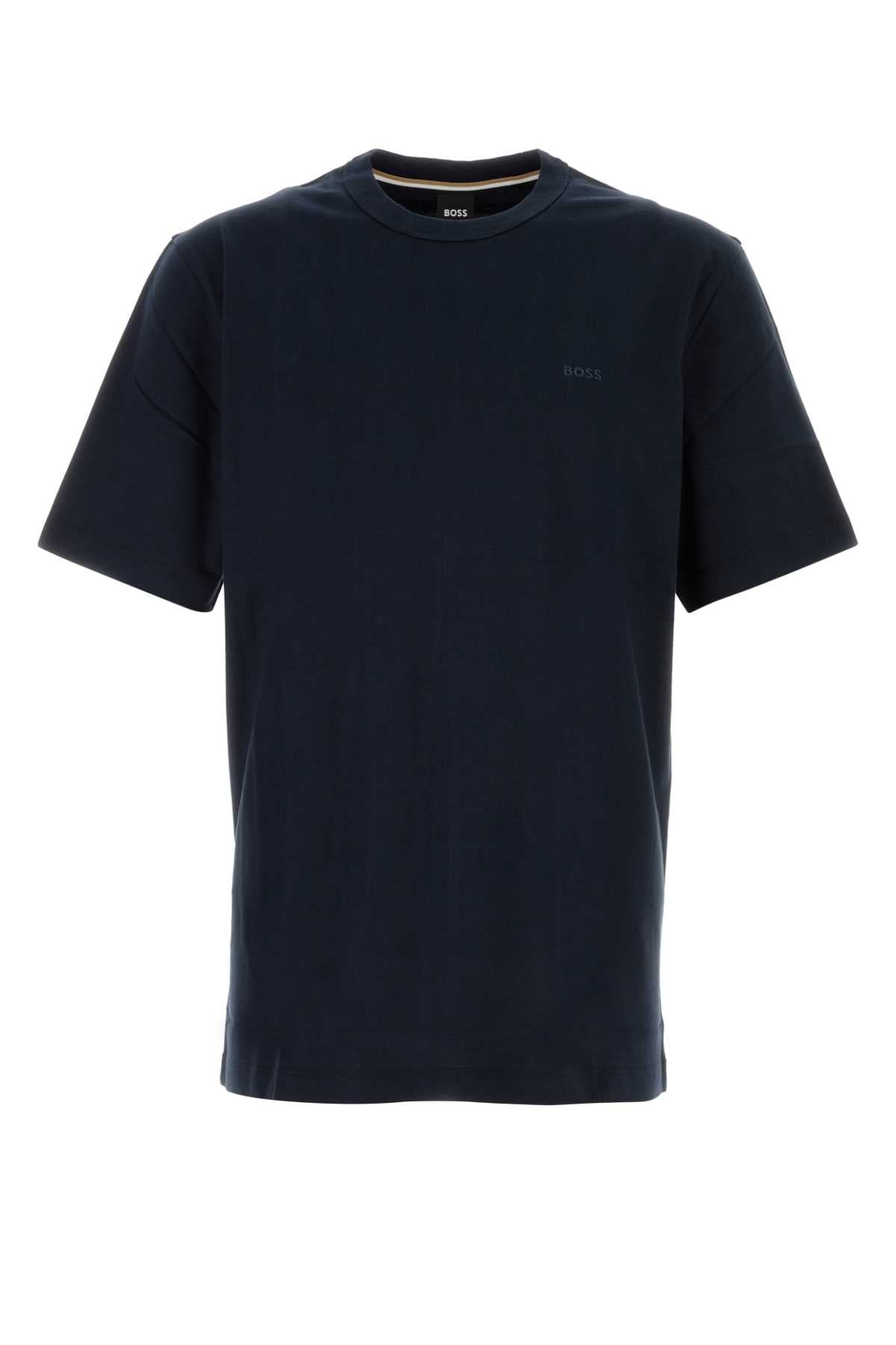 Cotton T-Shirt — Navy