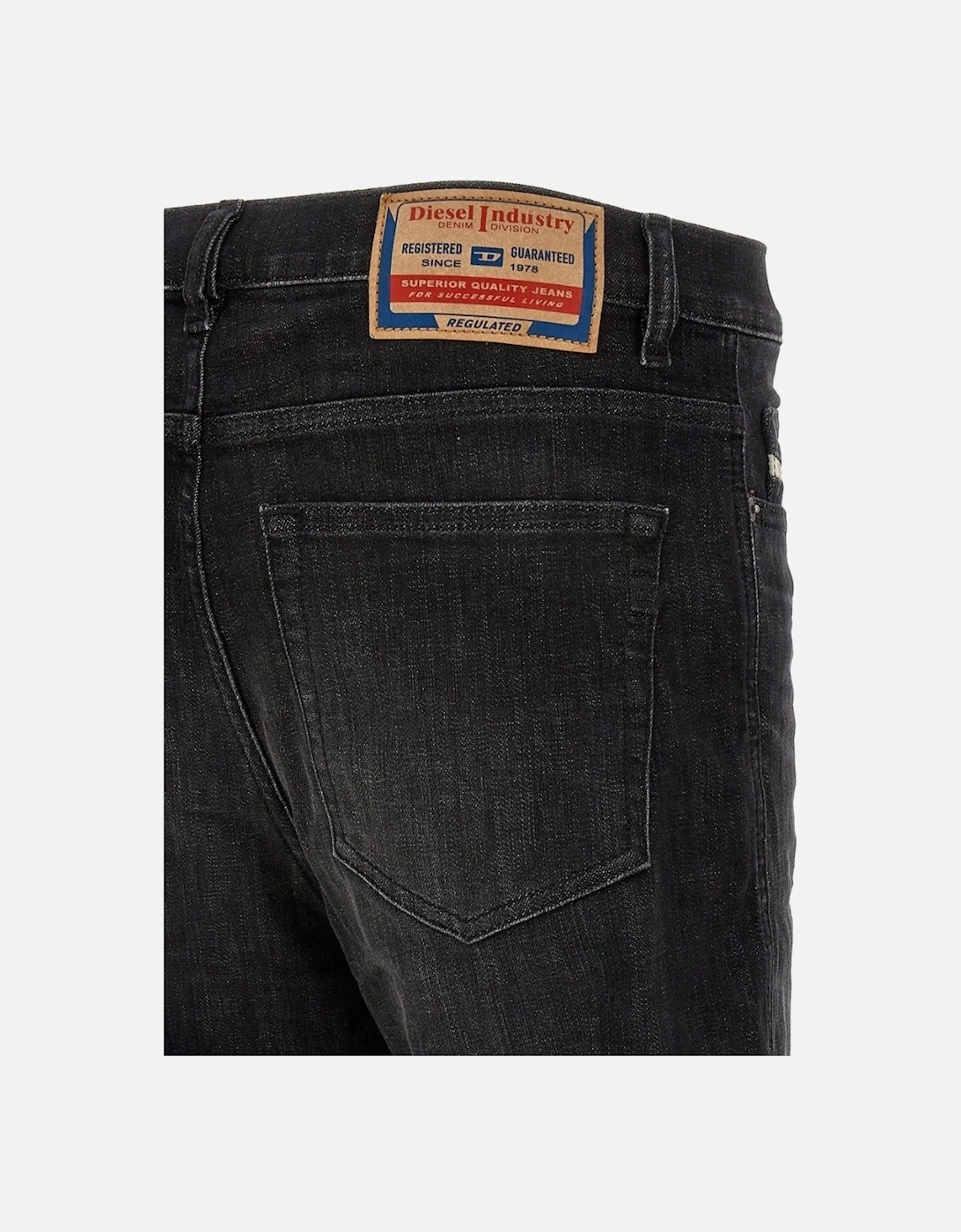 Men's Diesel D-Viker Black Denim Jeans - Size: 30/30