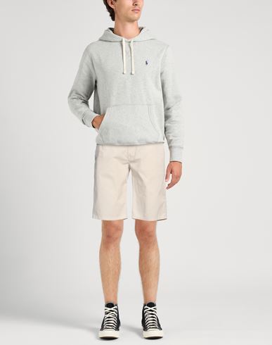 Man Shorts & Bermuda Shorts Cream Size 30 Cotton, Elastane