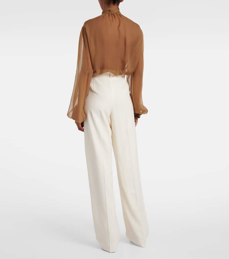 Wardrobe. NYC Low-rise wool pants