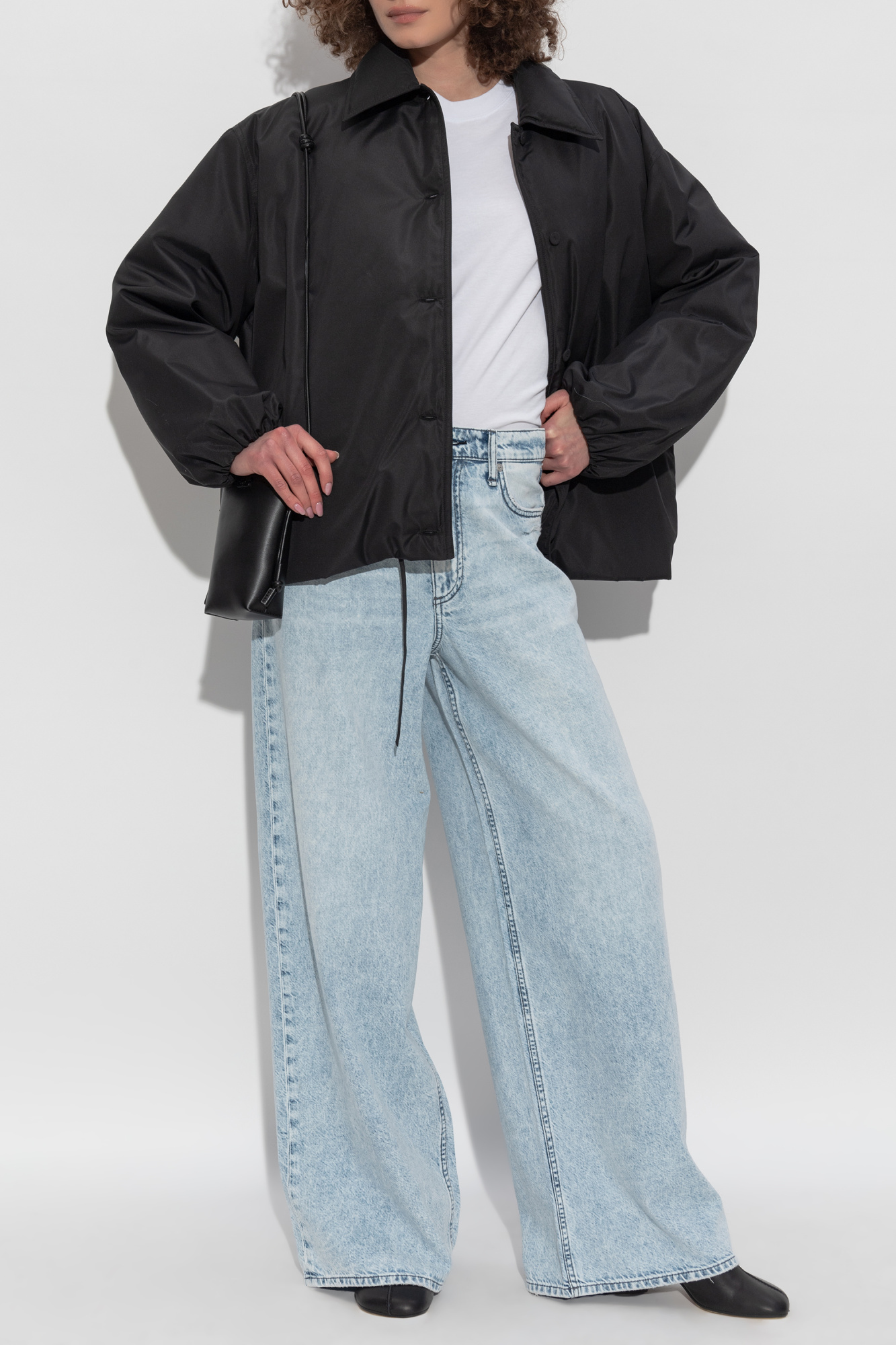 Wide-leg Jeans Featherweight Sofie, Women's, Grey