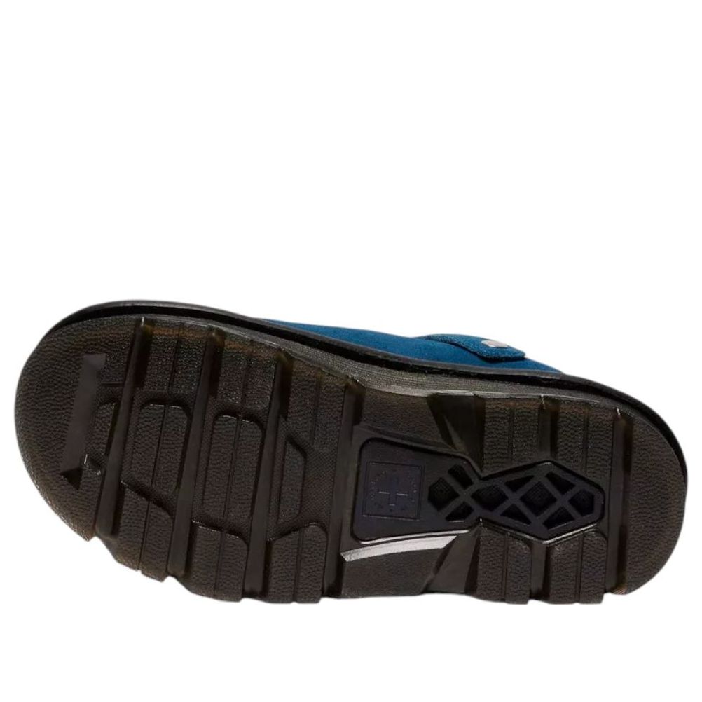 Zebzag Suede Mules 'Neptune Blue'