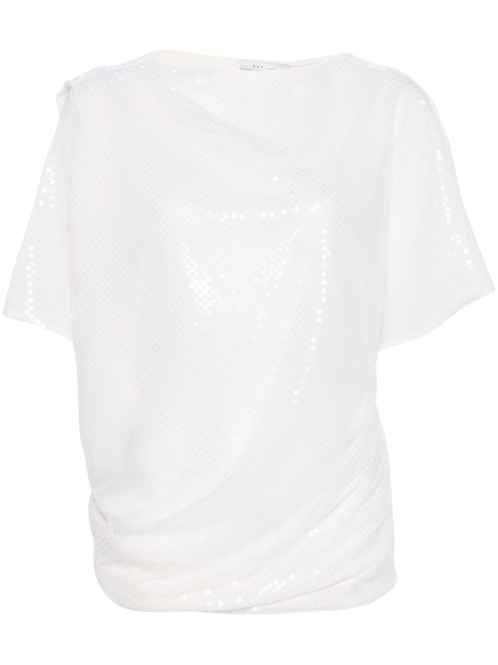 The Keziah sequin blouse - Neutrals