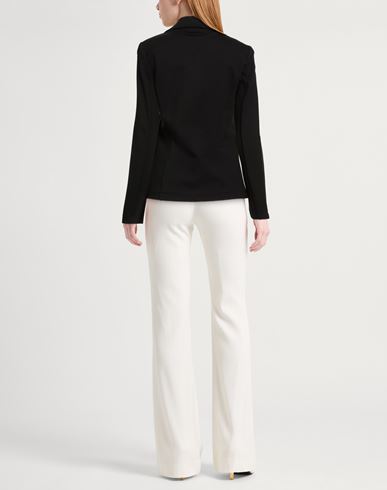 Woman Blazer Black Size XXL Viscose, Polyamide, Elastane