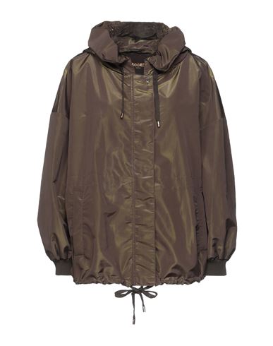 Woman Jacket Military green Size 8 Polyester