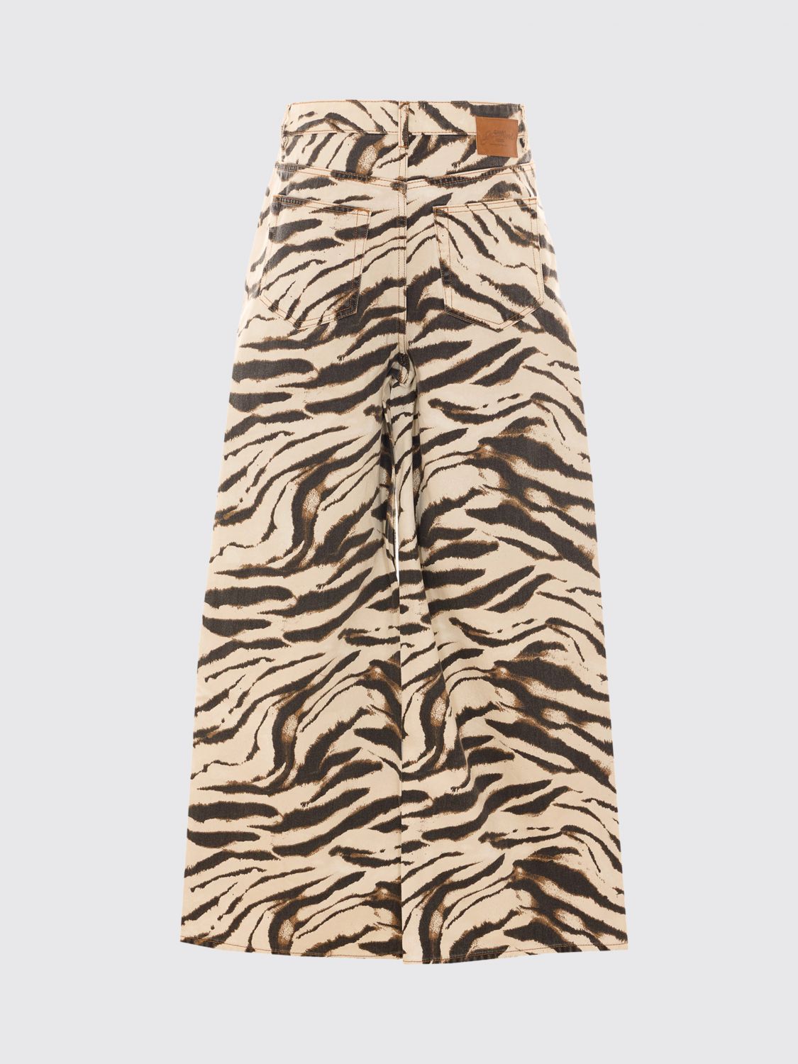 Jeans Woman color Beige
