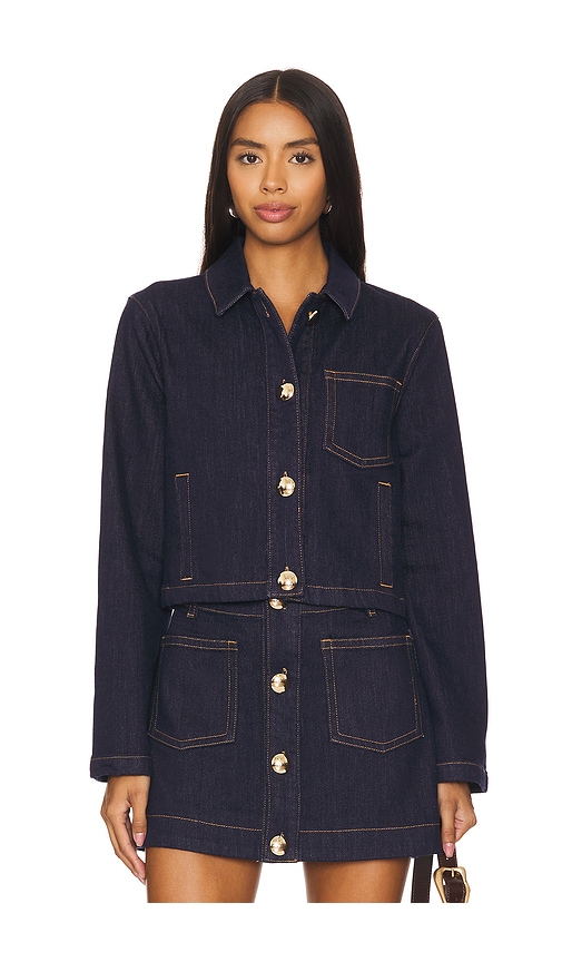 Bardot HEMD LORENZO in Denim-Dark. Größe 6. Also in 10, 2
