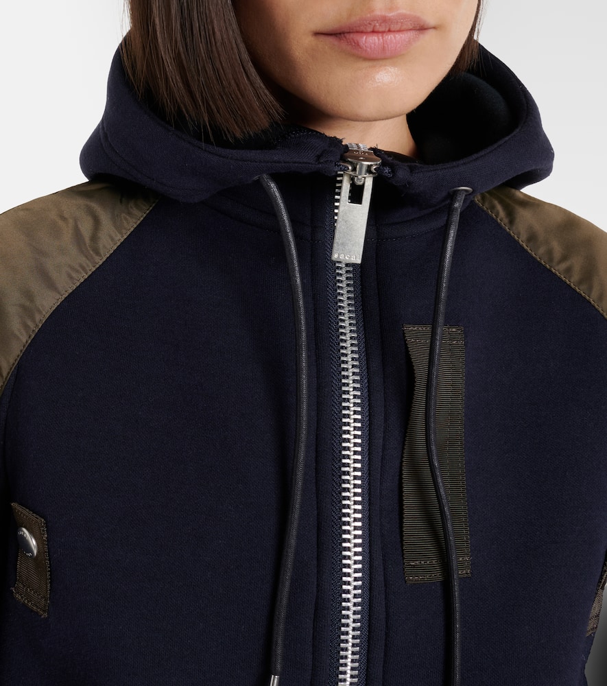 Cotton-blend and twill jacket