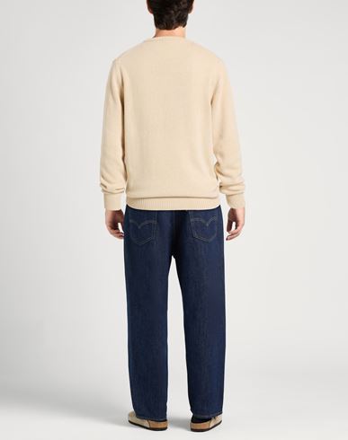 Man Sweater Beige Size 44 Wool, Viscose, Polyamide, Cashmere