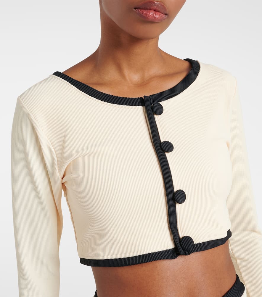 The Grace cropped rashguard