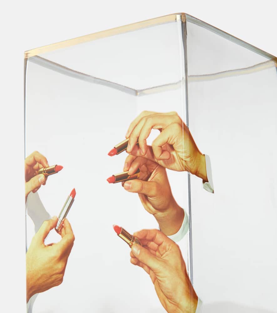 Seletti x Toiletpaper Lipsticks Large glass vase