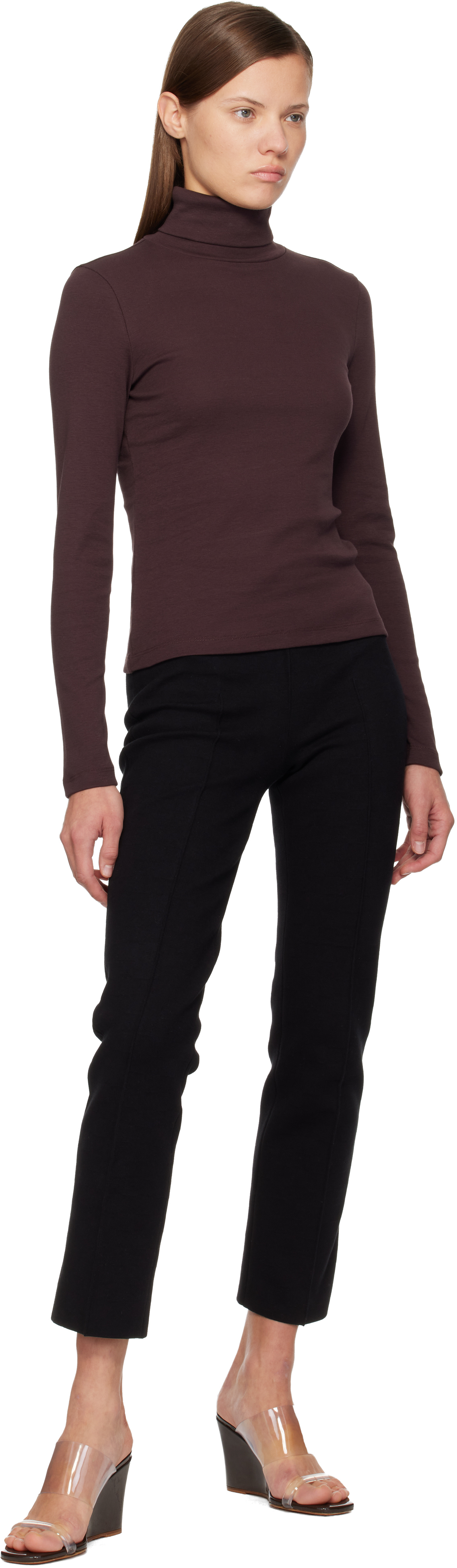 Brown Dinah Turtleneck