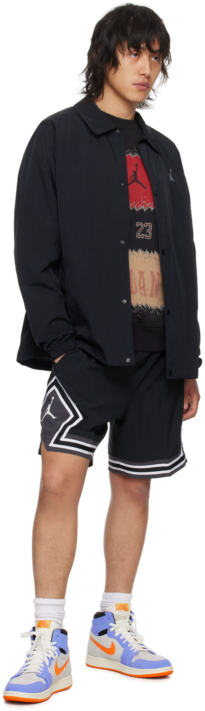 Nike Jordan Black Coaches Jacket