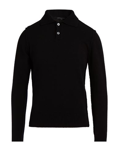 Lab Man Sweater Black Size S Merino Wool, Cashmere