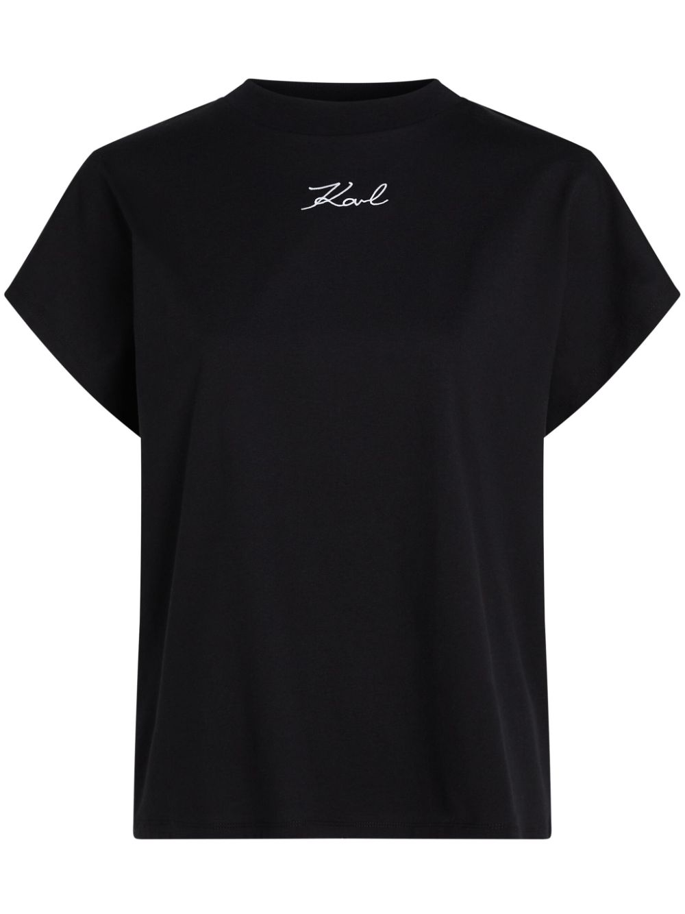 Karl Signature T-shirt - Black