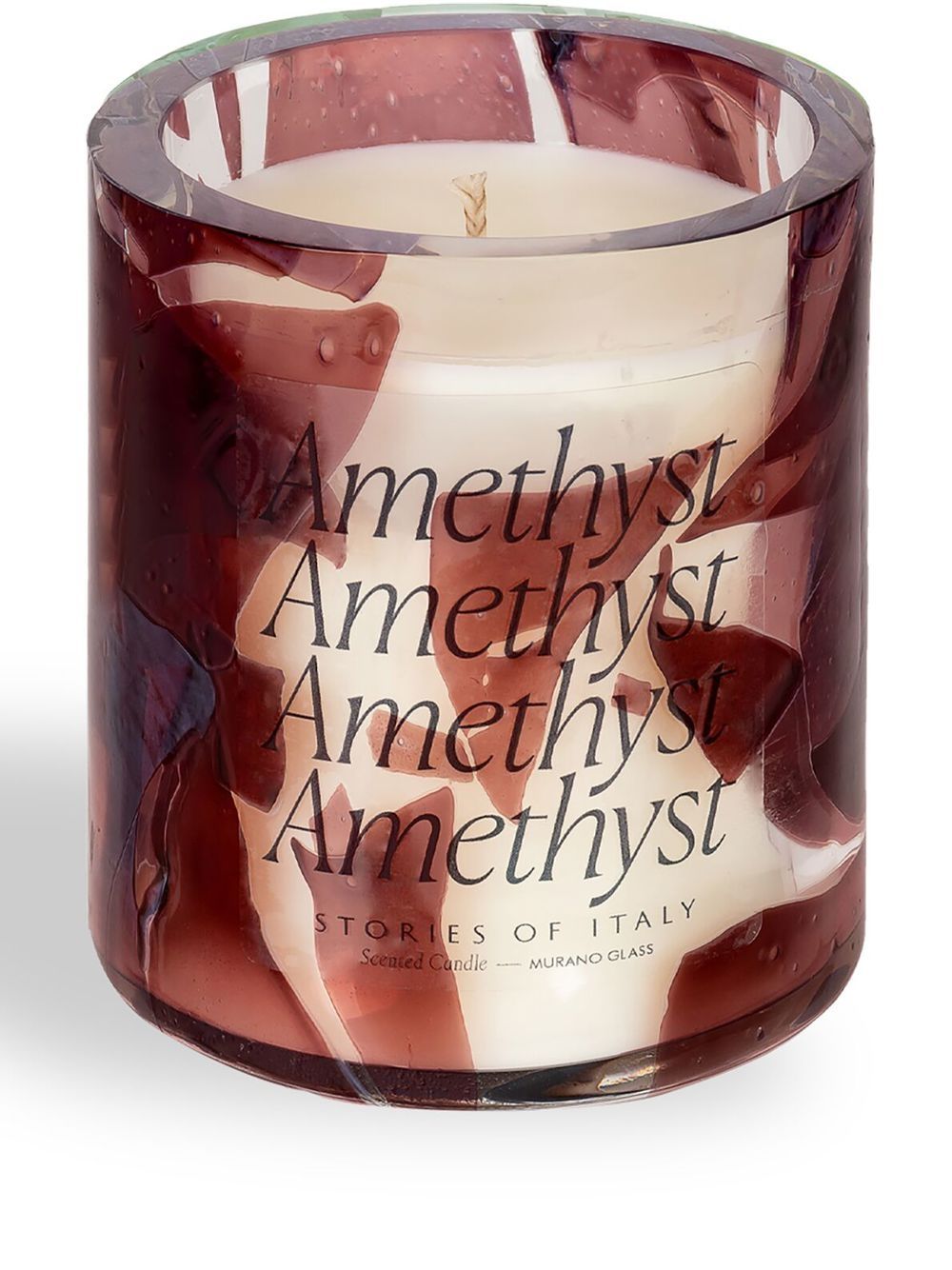 Amethyst scented candle - Red