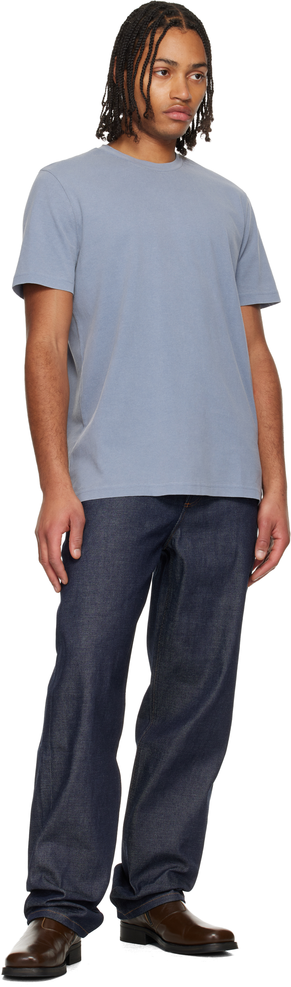 A. P.C. Navy Fairfax Jeans